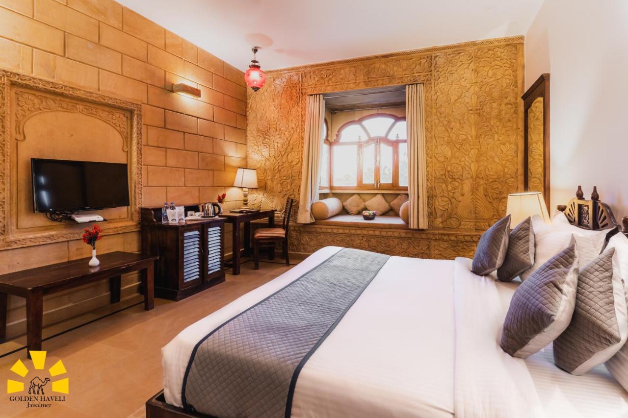 Hotel Golden Haveli Jaisalmer Exteriör bild