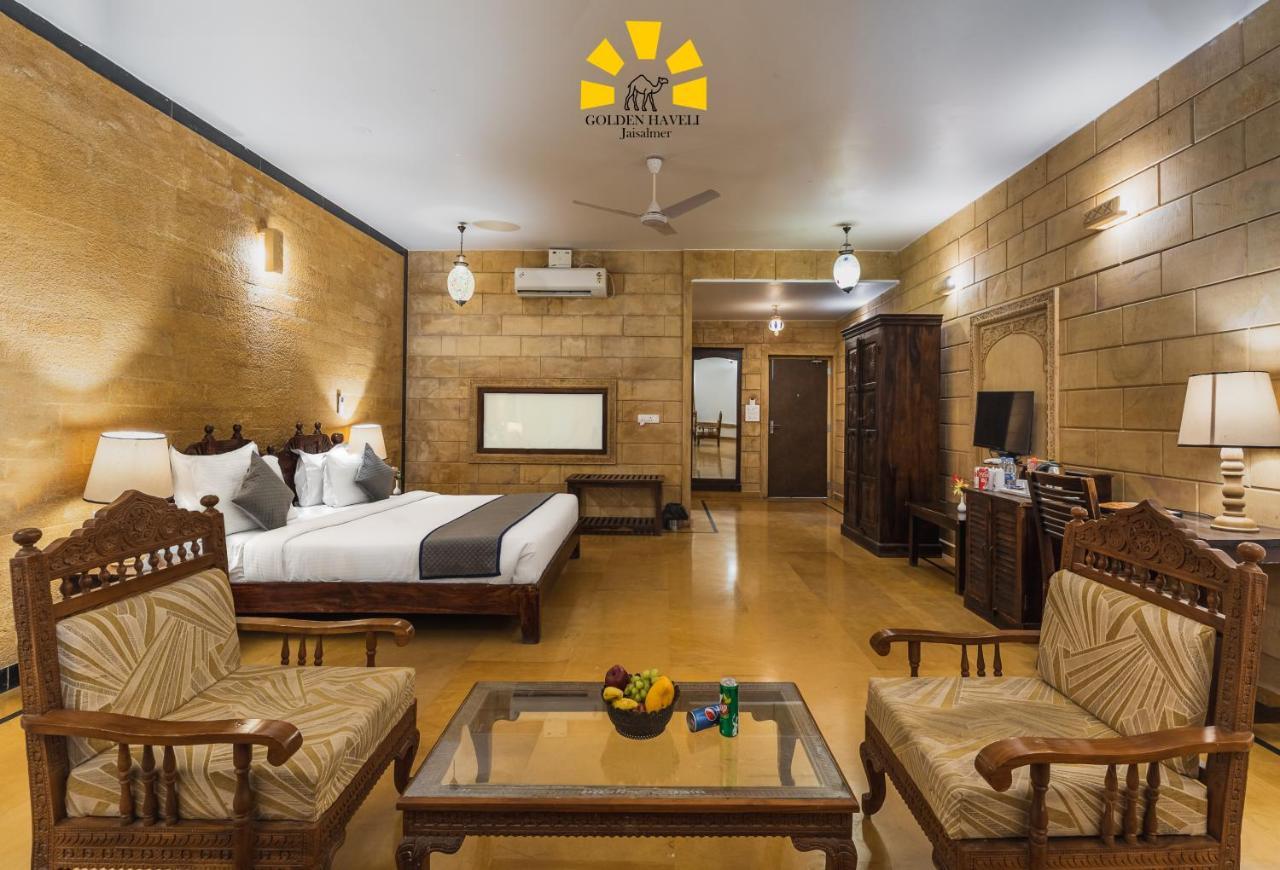 Hotel Golden Haveli Jaisalmer Exteriör bild