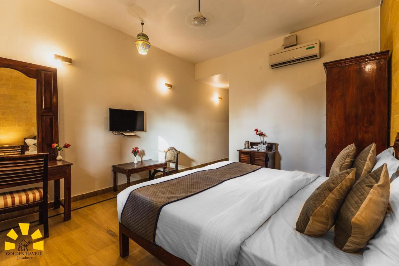 Hotel Golden Haveli Jaisalmer Exteriör bild