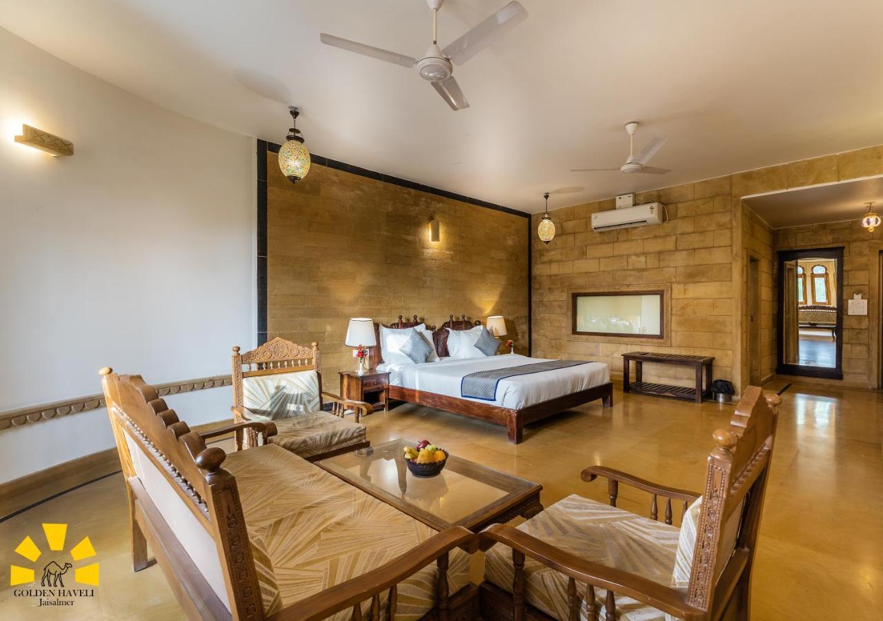 Hotel Golden Haveli Jaisalmer Exteriör bild