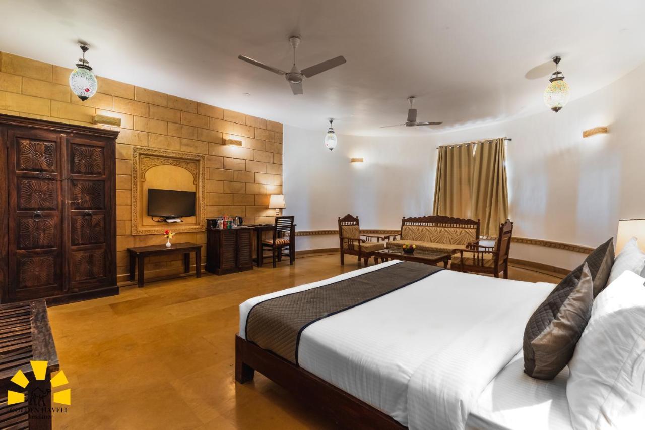 Hotel Golden Haveli Jaisalmer Exteriör bild
